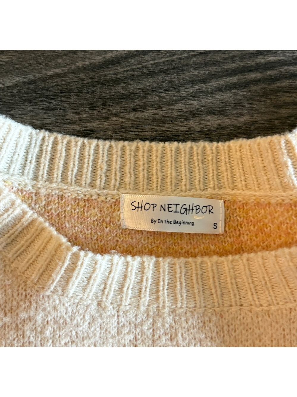 Shop Neighbor Floral yellow Crewneck Sweater with Yellow Accents - Picture 2 of 6